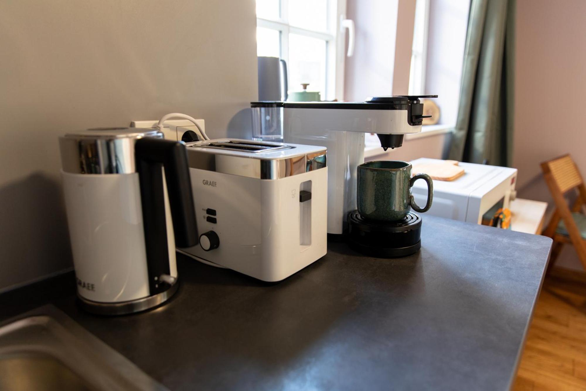 Altstadt Apartment Am Dom Wetzlar, 1 Zi, Kueche, Bad Mit Parkplatz Am Grundstueck 외부 사진